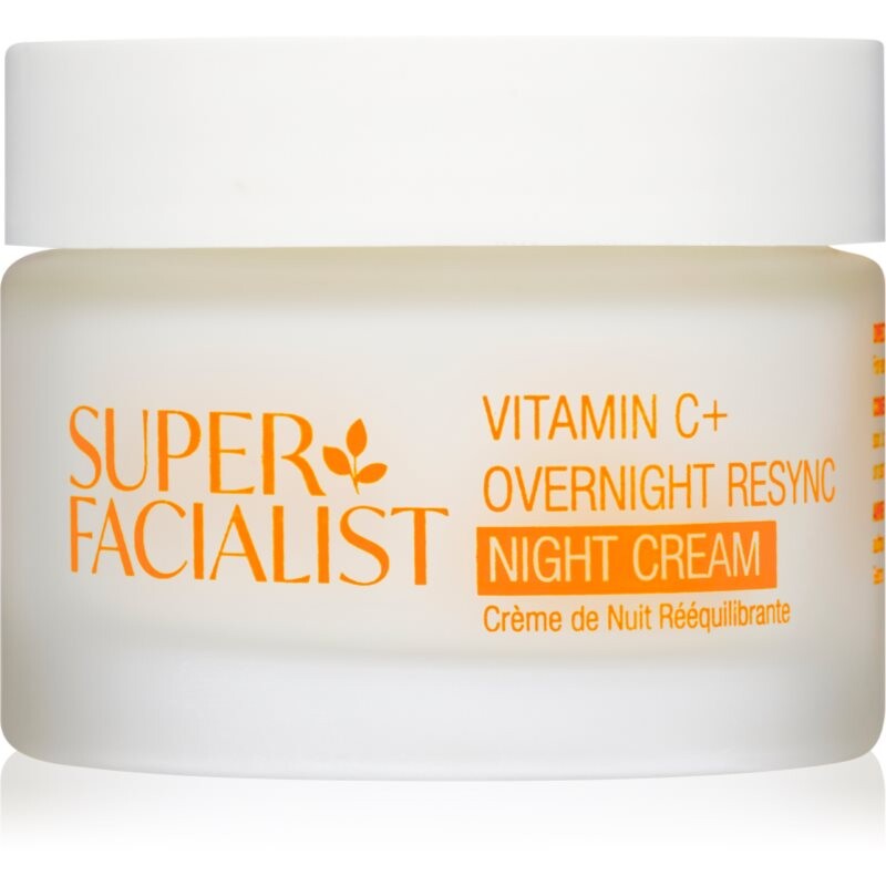 Super Facialist Vitamin C+ Overnight Resync rozjasňujúci nočný krém s vitamínom C 50 ml