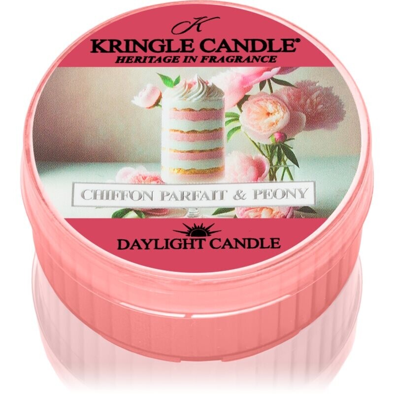 Kringle Candle Chiffon Parfait & Peony čajová sviečka 42 g