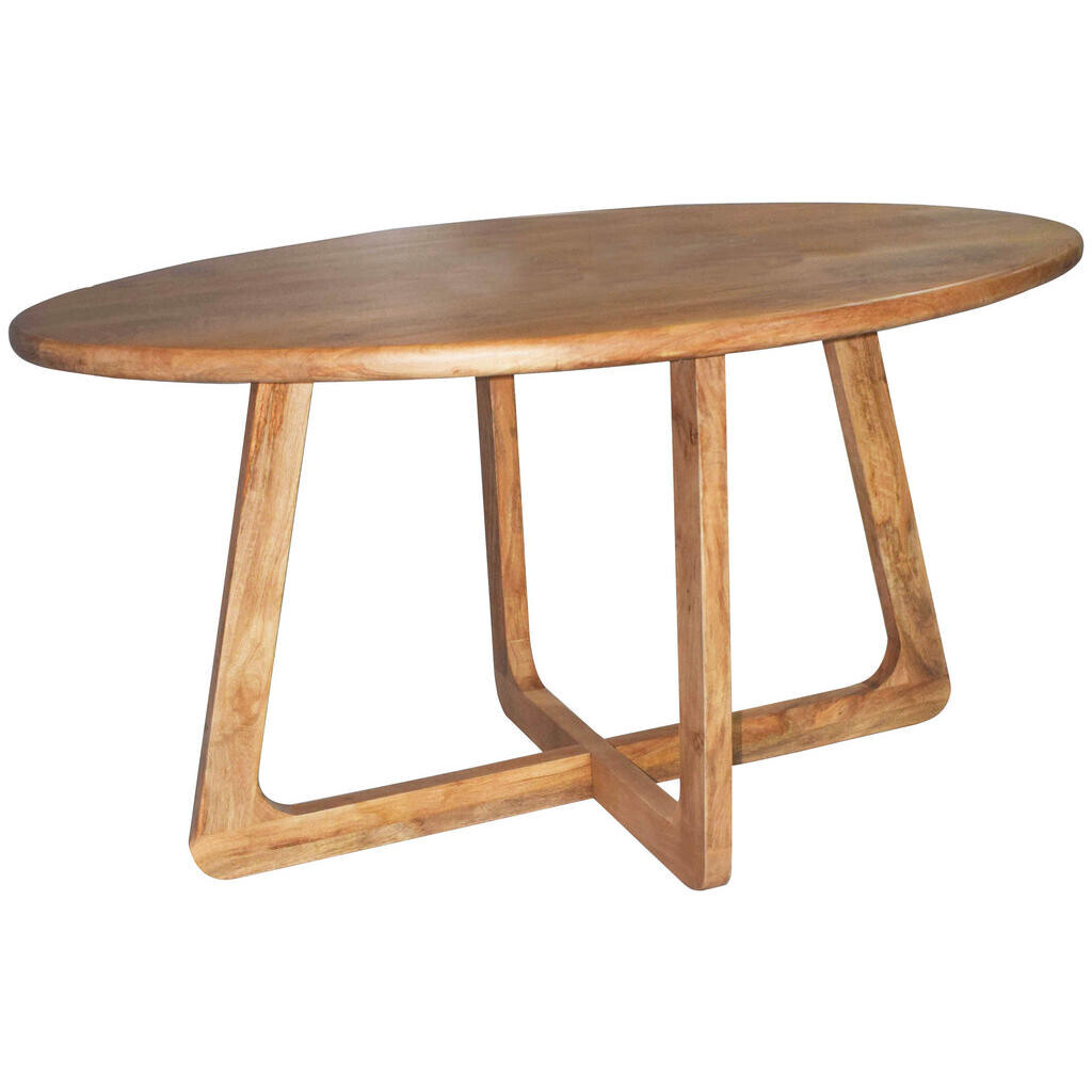 MID.YOU JEDÁLENSKÝ STÔL, mangové drevo, prírodná farba, 145/75,5/100 cm