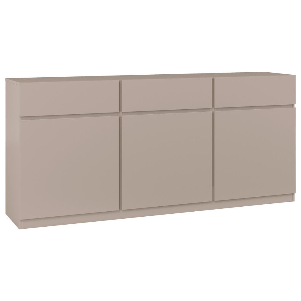 MID.YOU ŠIROKÁ KOMODA, béžová, 180/82,5/40 cm