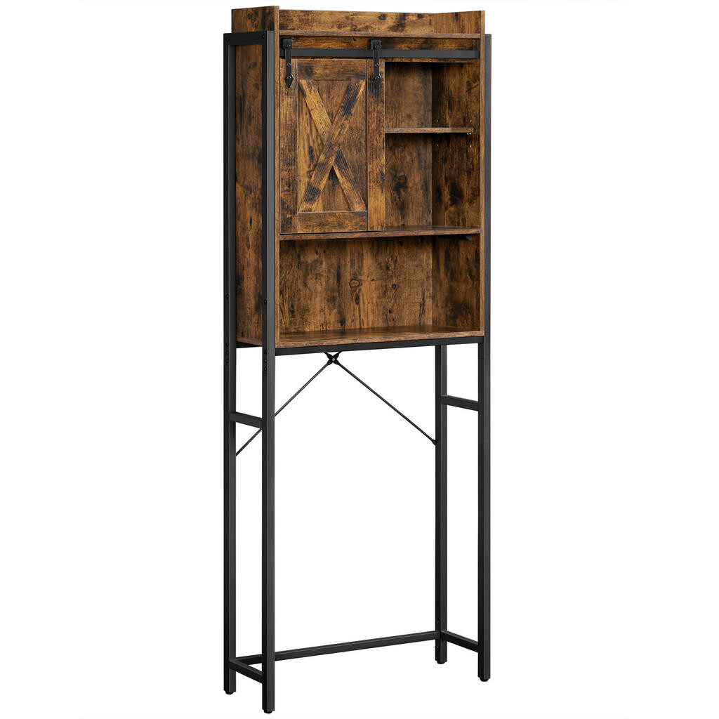 MID.YOU SKRINKA NA PRÁČKU, hnedá, čierna, 64/171/24 cm