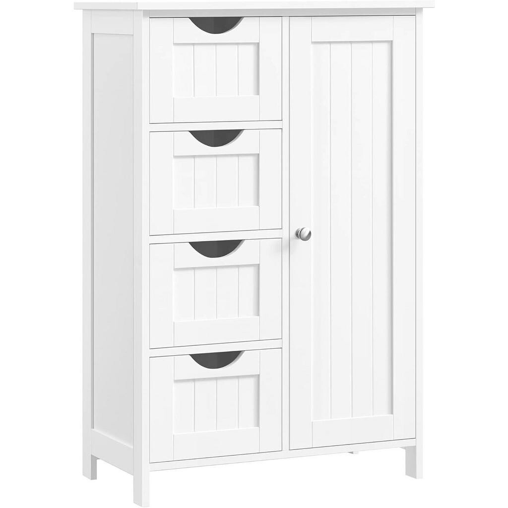 MID.YOU STREDNE VYSOKÁ SKRINKA, biela, 55/82/30 cm