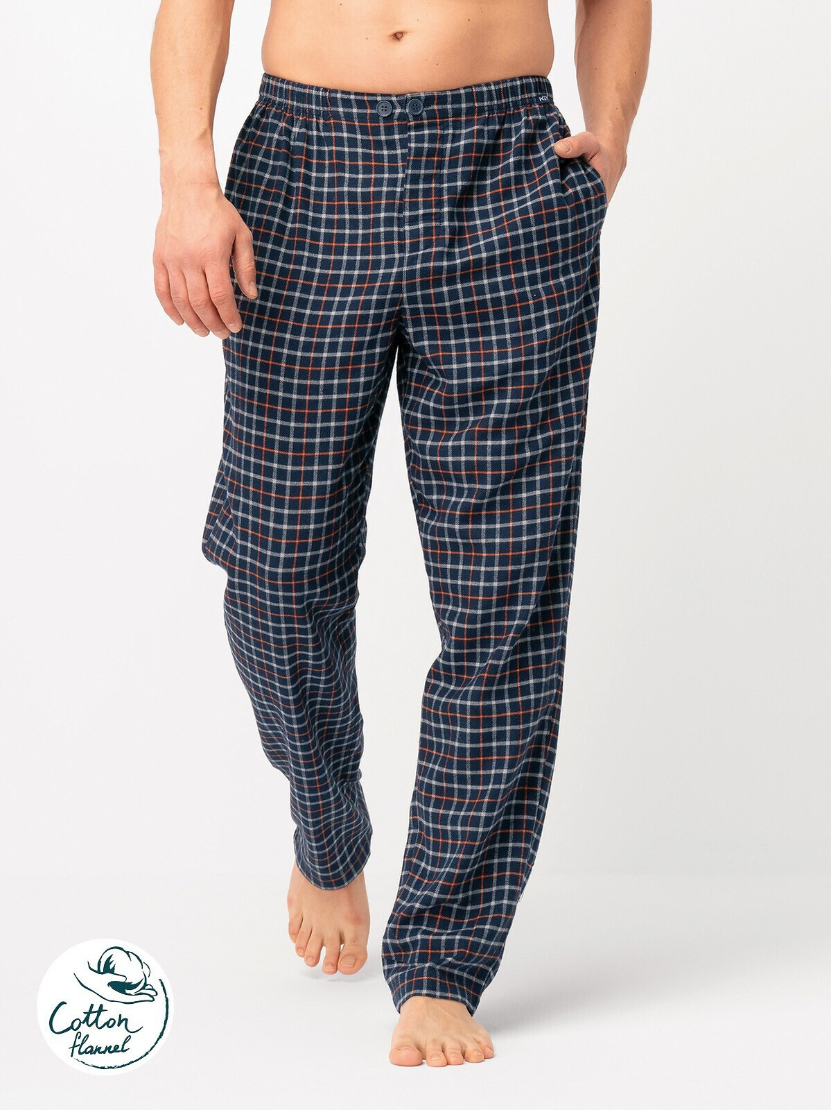 Pánske pyžamové nohavice Key MHT 481 B25 M-2XL