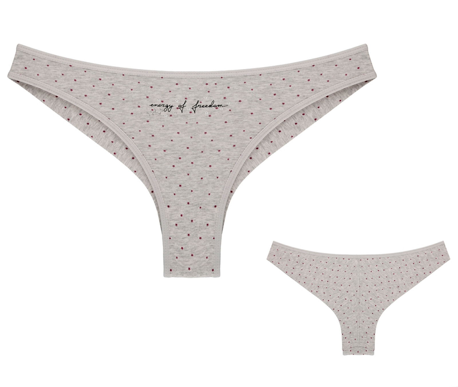 Dámske nohavičky Dominika tmavě šedá M