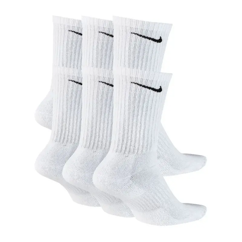 Ponožky Nike Everyday Cushion Crew 6Pak SX7666-100 34 - 38