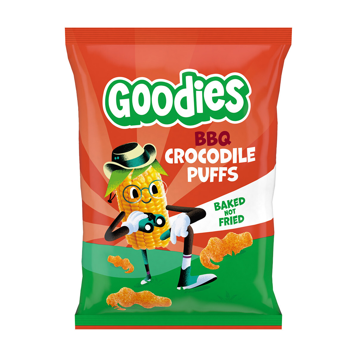 GOODIES chrumky BBQ krokodíly 30 g