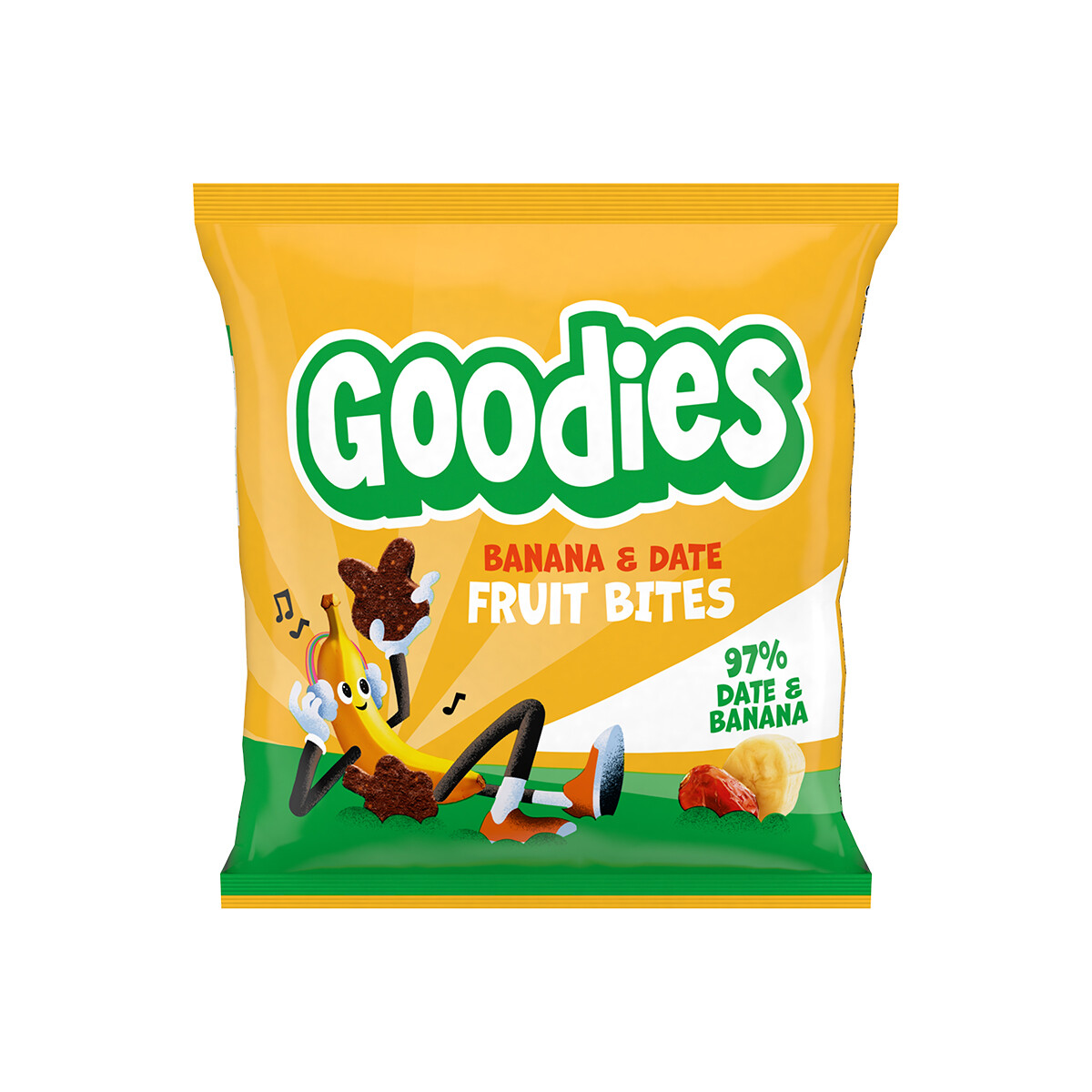 GOODIES Datlovo-banánové kúsky 20 g
