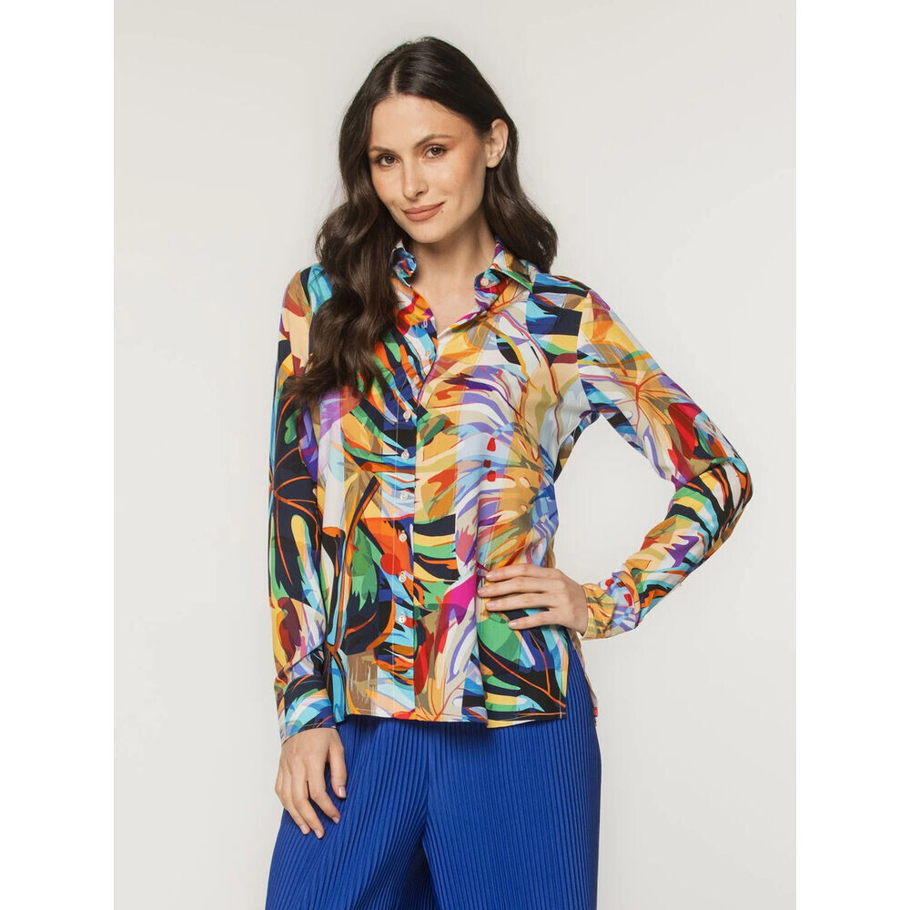 Dámska Košeľa s dlhým rukávom Willsoor Vzor 18143