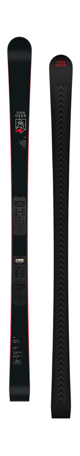 Juniorské zjazdové lyže Van Deer GS - JR PRO 17 w/R21 Pro Plate