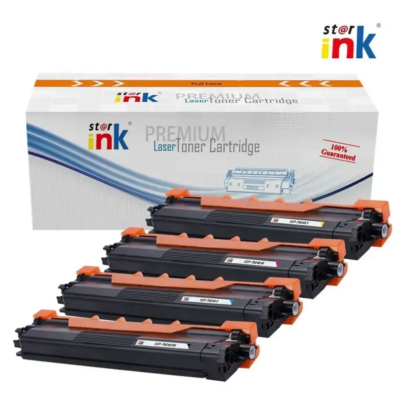 Starink sada tonerů TN-248XL Bk + C/M/Y pro tiskárny Brother - originál