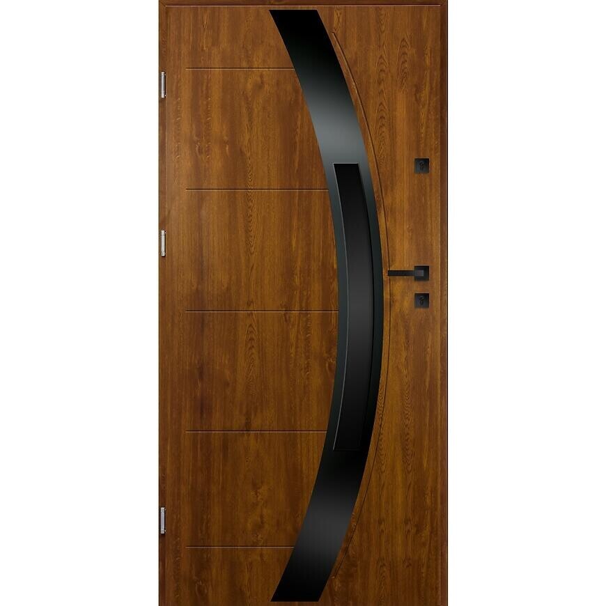 Dvere vchodové Selene 80L zlatý dub