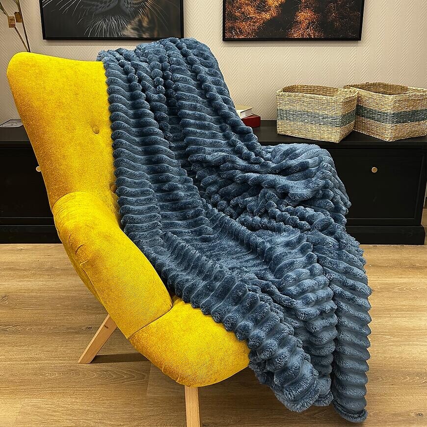 Deka Laura 70x140 cm 3 modrá