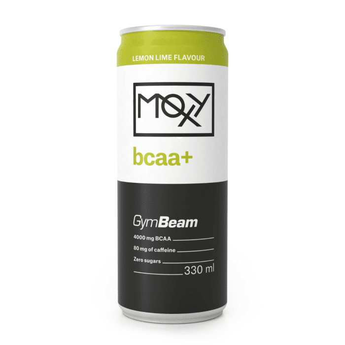 GymBeam MOXY BCAA+ energy Drink 330 ml citrón limetka
