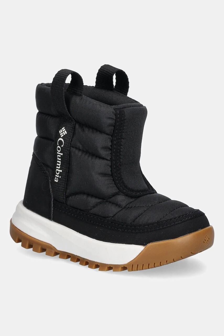 Detské snehule Columbia SNOWTROT MID čierna farba, 2078912