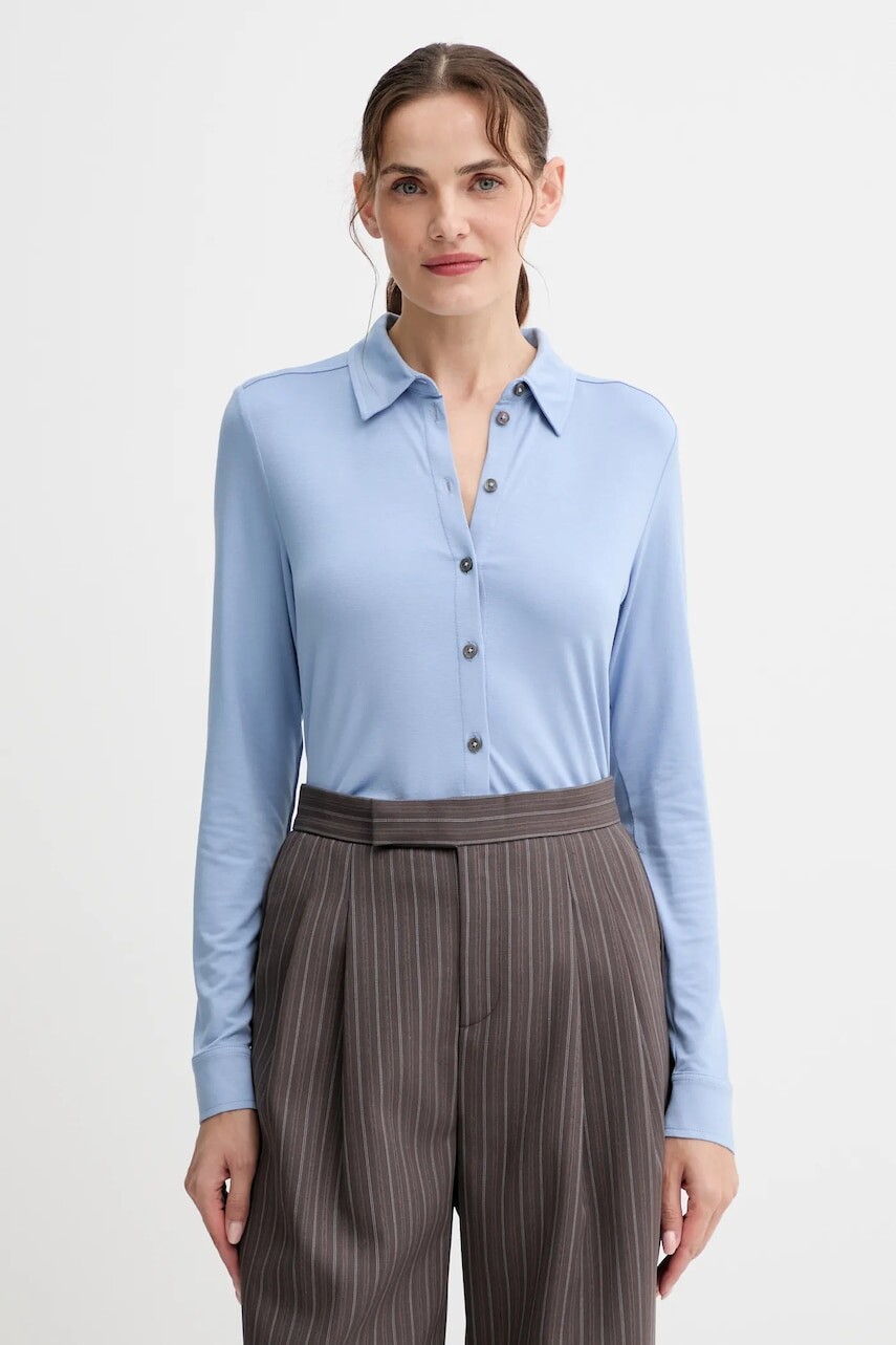 Košeľa Marc O'Polo dámska, regular, s klasickým golierom, 500205252505