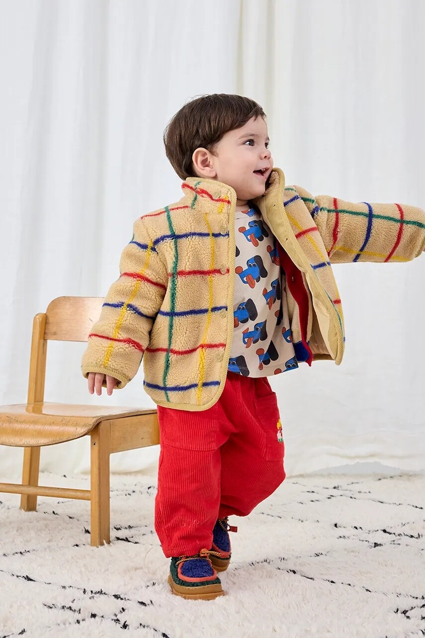 Bunda Bobo Choses béžová farba, 225AB108