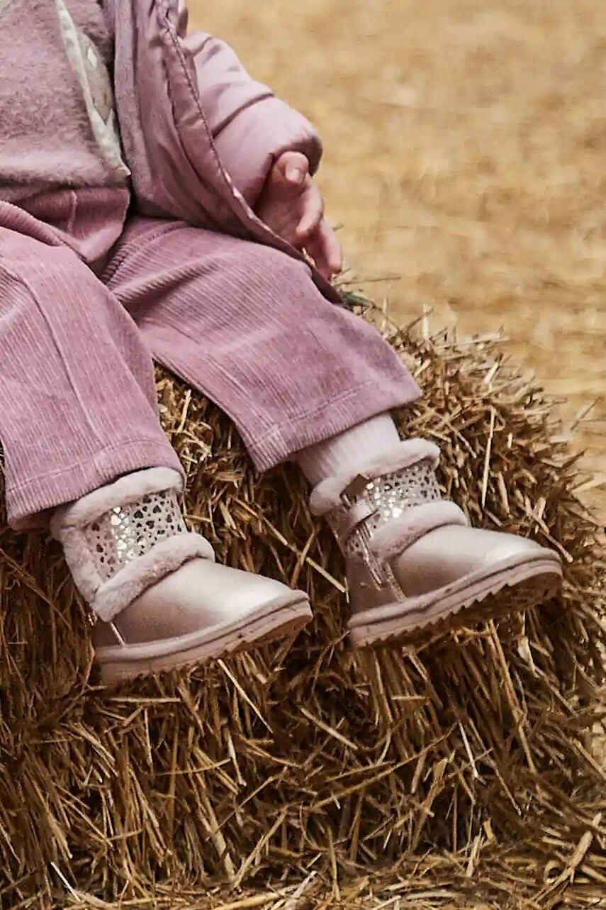 Detské zimné topánky Mayoral ružová farba, 42575