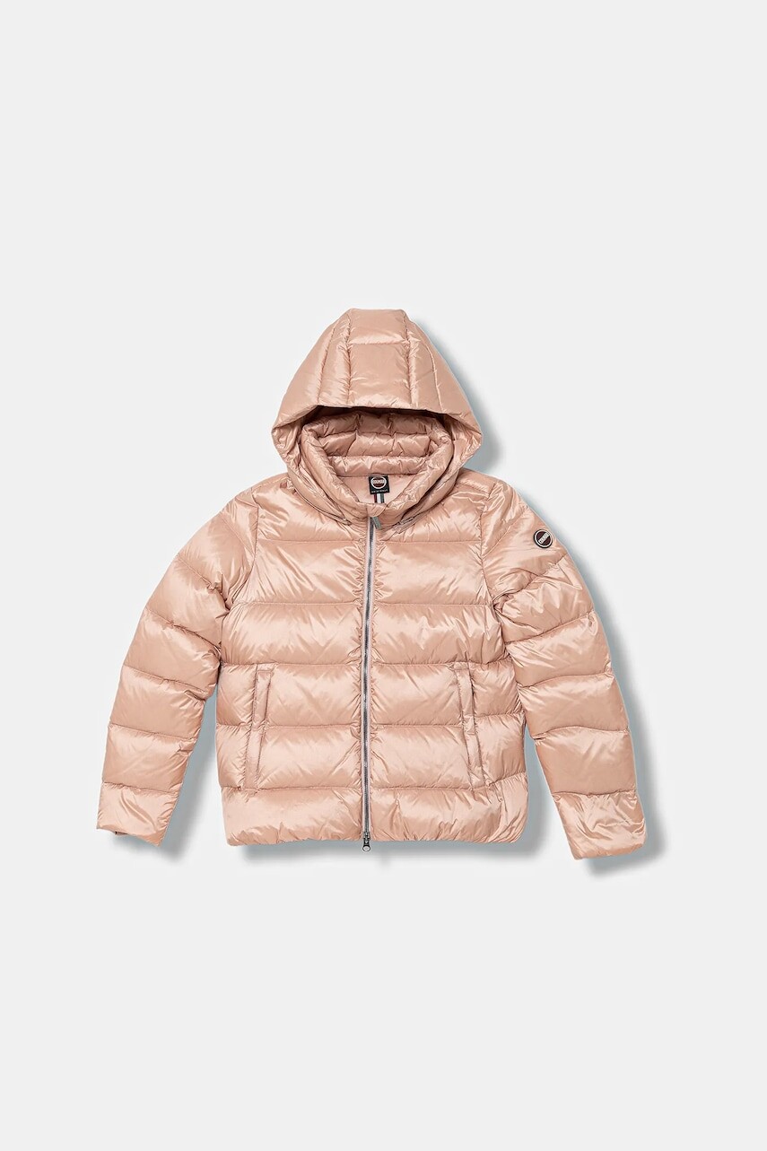 Detská páperová bunda Colmar DELUXE ružová farba, 3452A.2YO