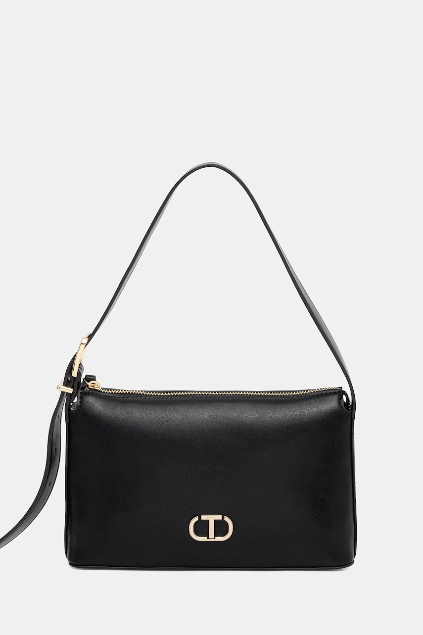 Kabelka Twinset čierna farba, 252TB7023