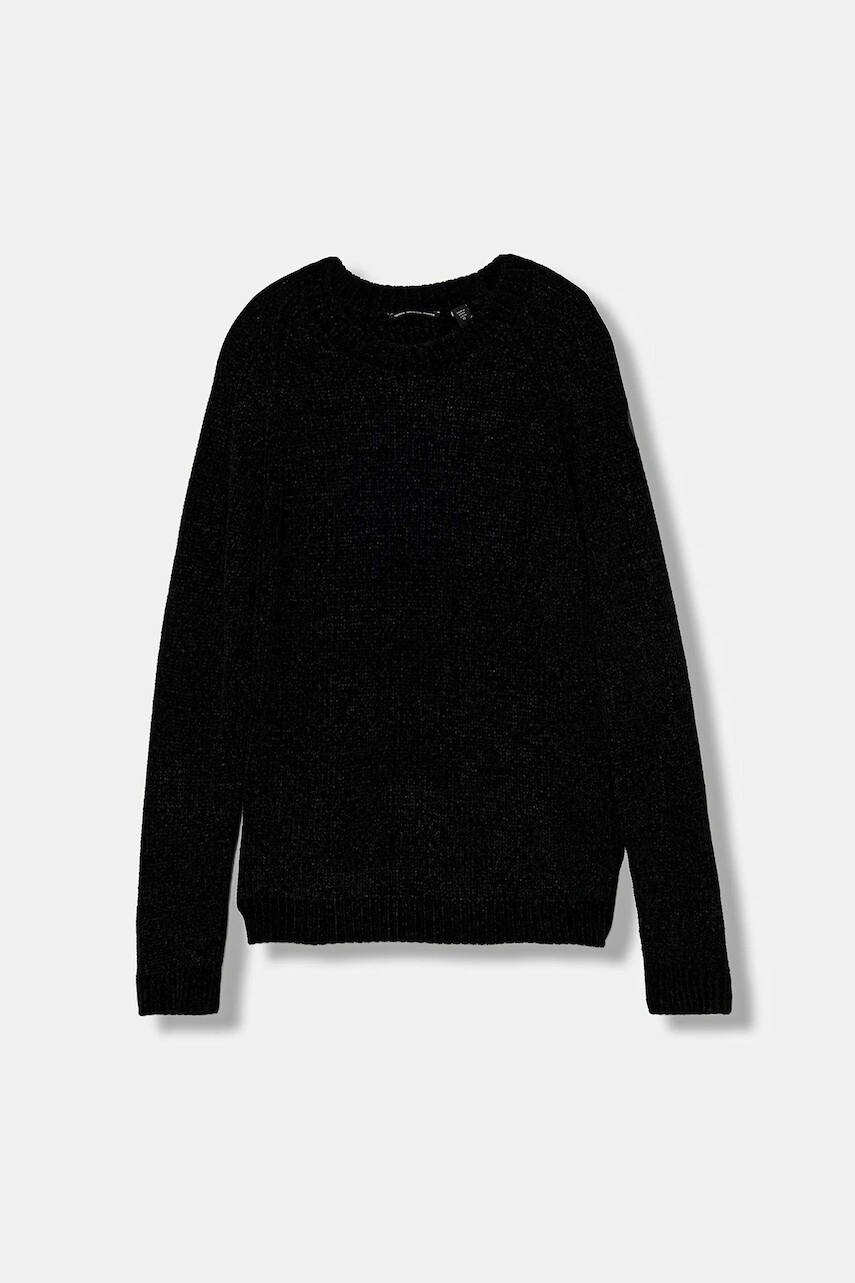 Detský sveter Guess čierna farba, ľahké, L5BR00 Z39O0