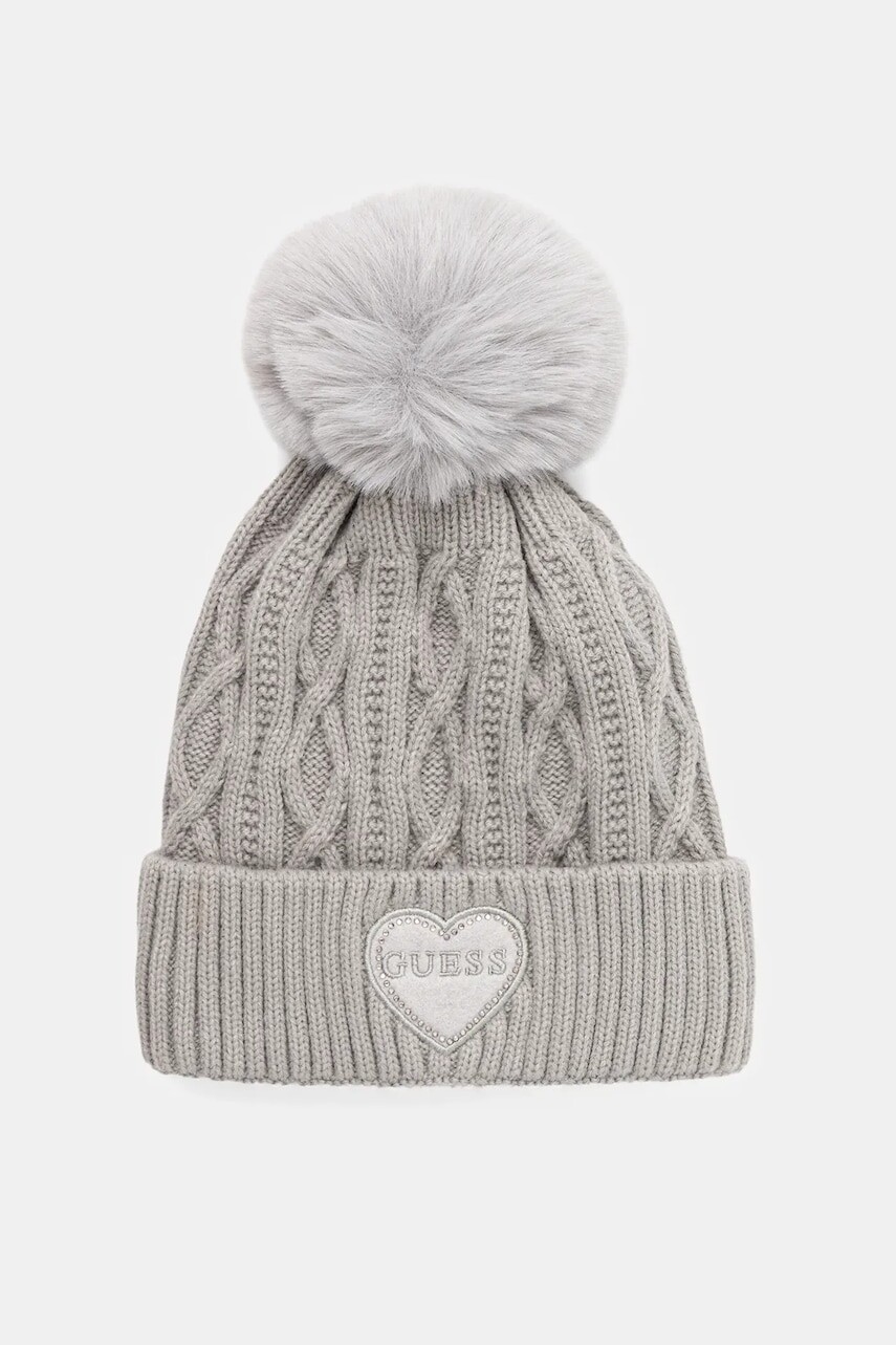 Detská čiapka Guess zelená farba biela, J4BZ00 Z2QP0