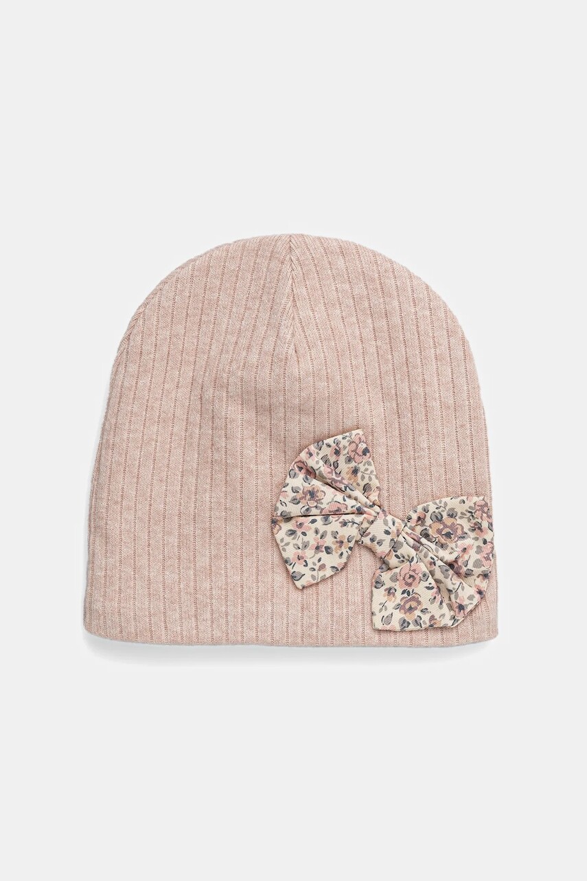 Detská čiapka Jamiks CAMRYL ružová farba biela, JZI063