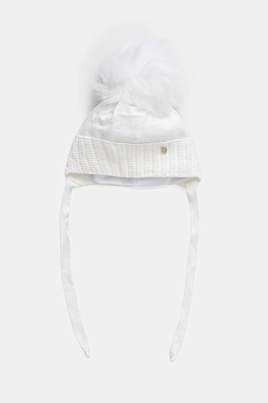 Detská čiapka Jamiks JUPITER II biela farba, JZI173