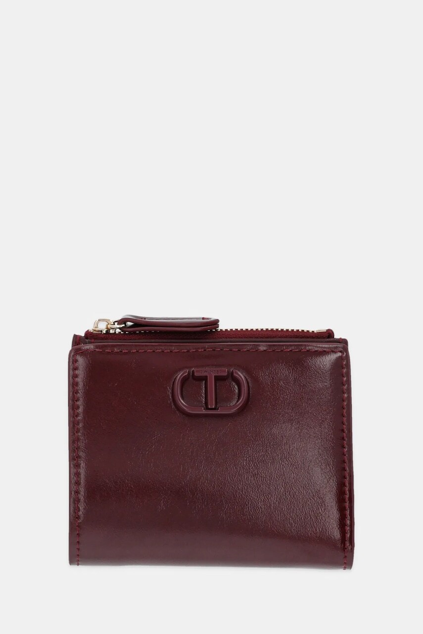 Peňaženka Twinset dámska, bordová farba, 252TB7084