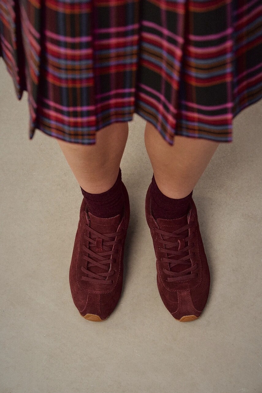 Tenisky Medicine bordová farba