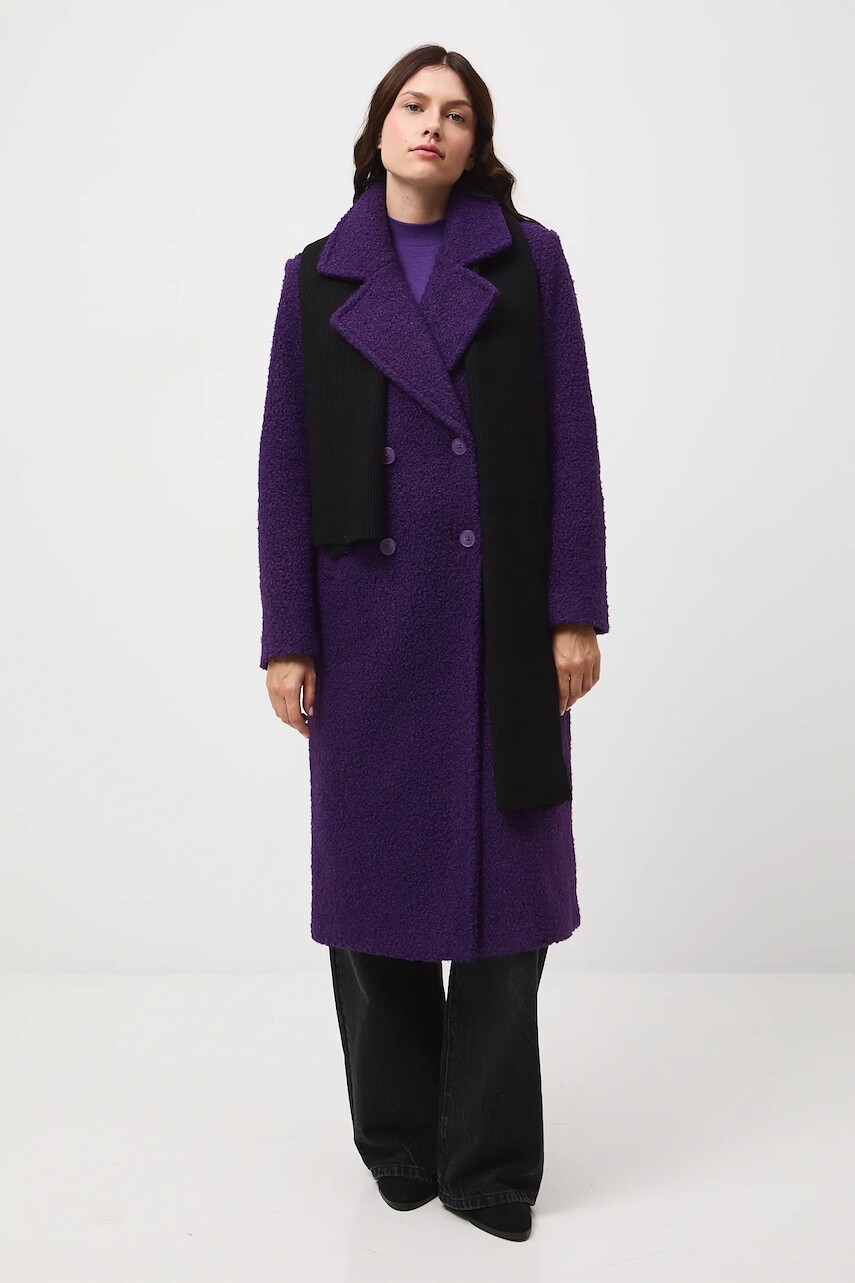 Kabát Medicine fialová farba