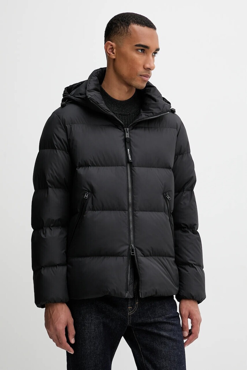 Páperová bunda Marc O'Polo čierna farba, zimná, M29096070152