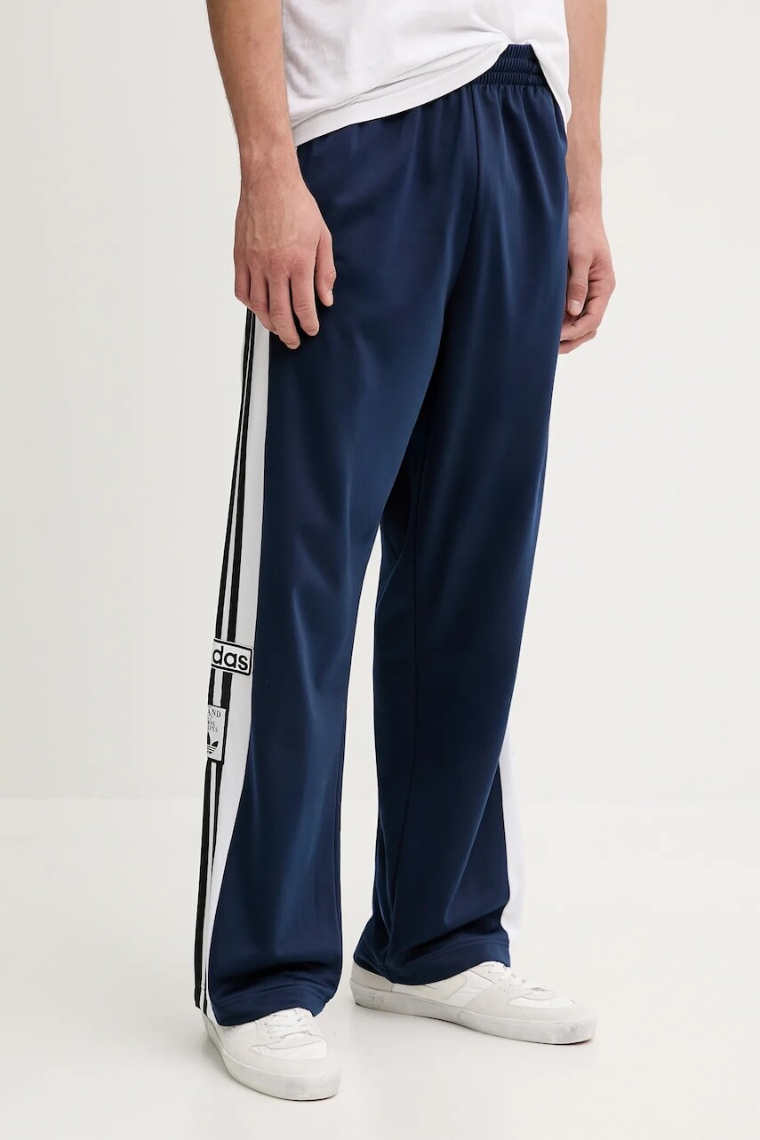 Tepláky adidas Originals Adibreak Tp tmavomodrá farba, vzorované, JY1300