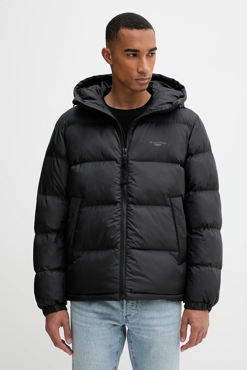 Bunda Marc O'Polo čierna farba, zimná, 5000007464