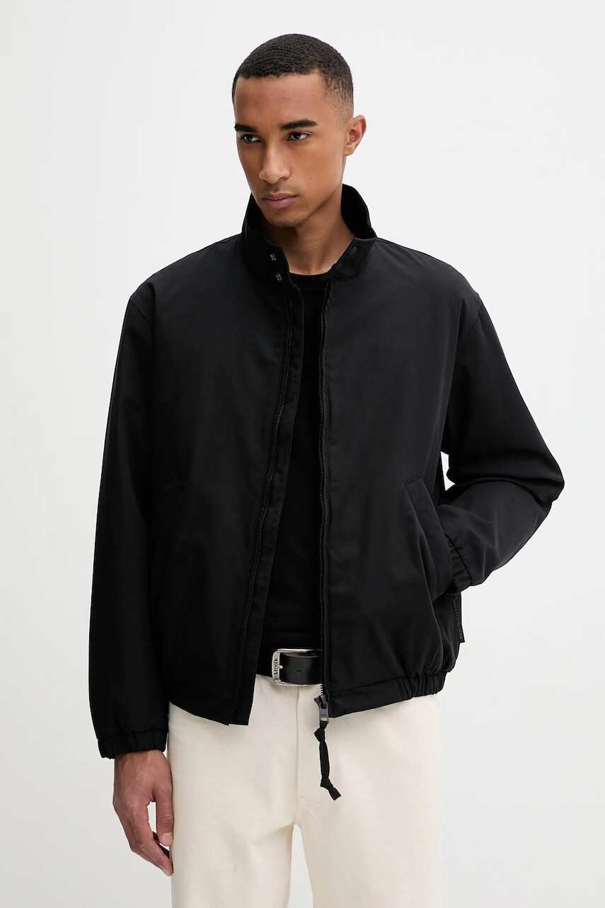 Bunda Marc O'Polo čierna farba, prechodná, 5000006544