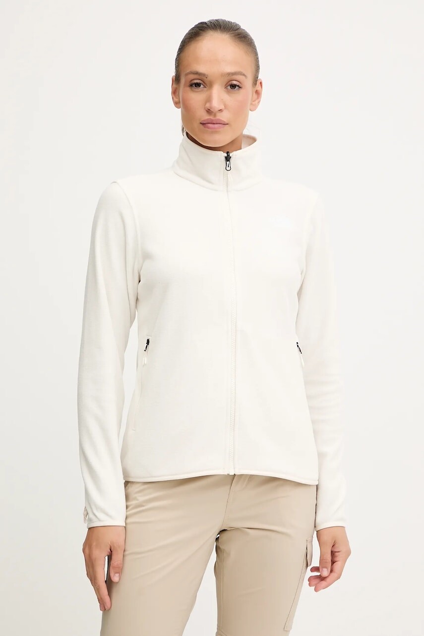 Outdoorová mikina The North Face béžová farba, jednofarebná, NF0A8D2FQLI1