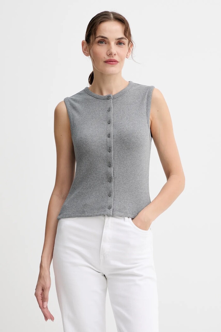 Top Levi's šedá farba, 003Q2