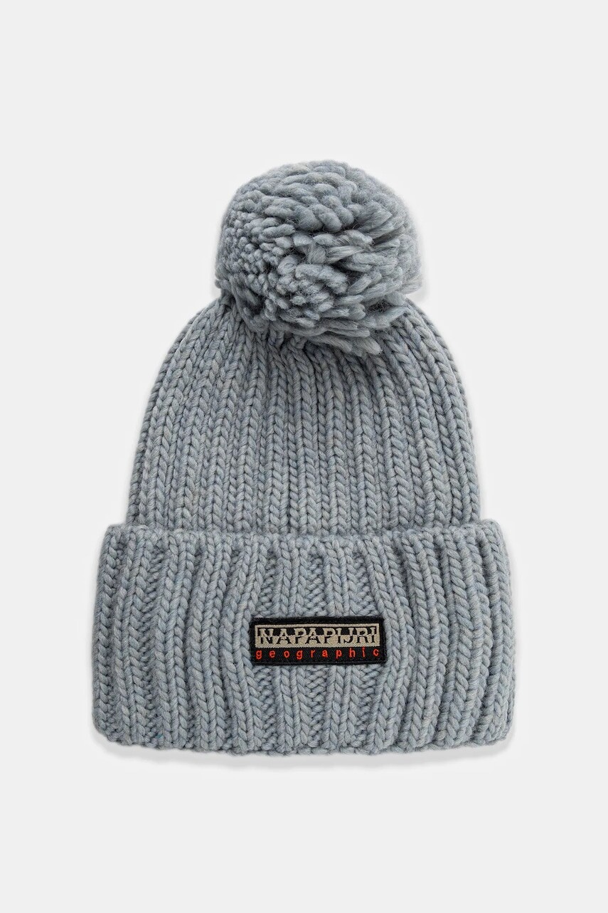 Vlnená čiapka Napapijri Fea 2 modrá farba, NP0A4GKAI841