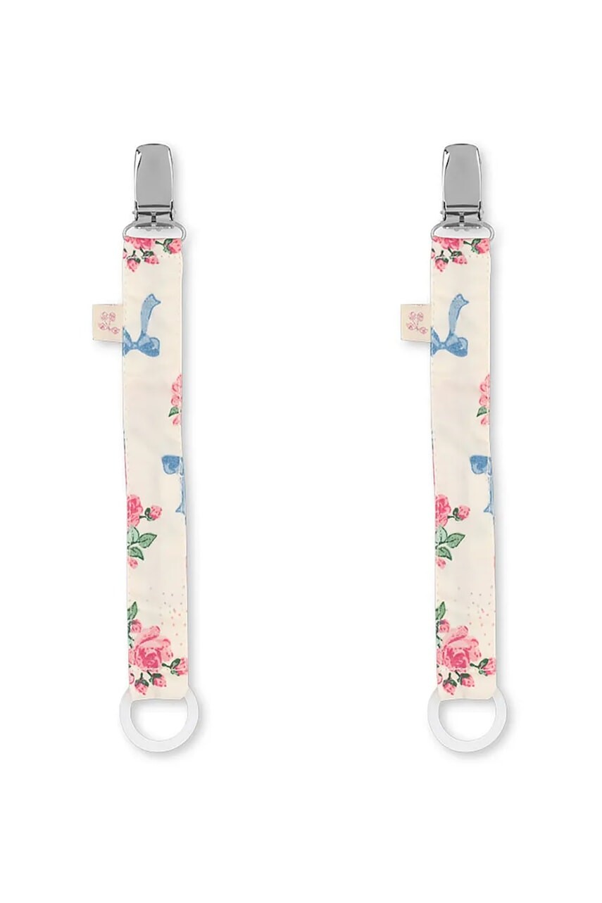 Klip na cumlík Konges Sløjd 2 PACK PACIFIER STRAP 2-pak KS103644