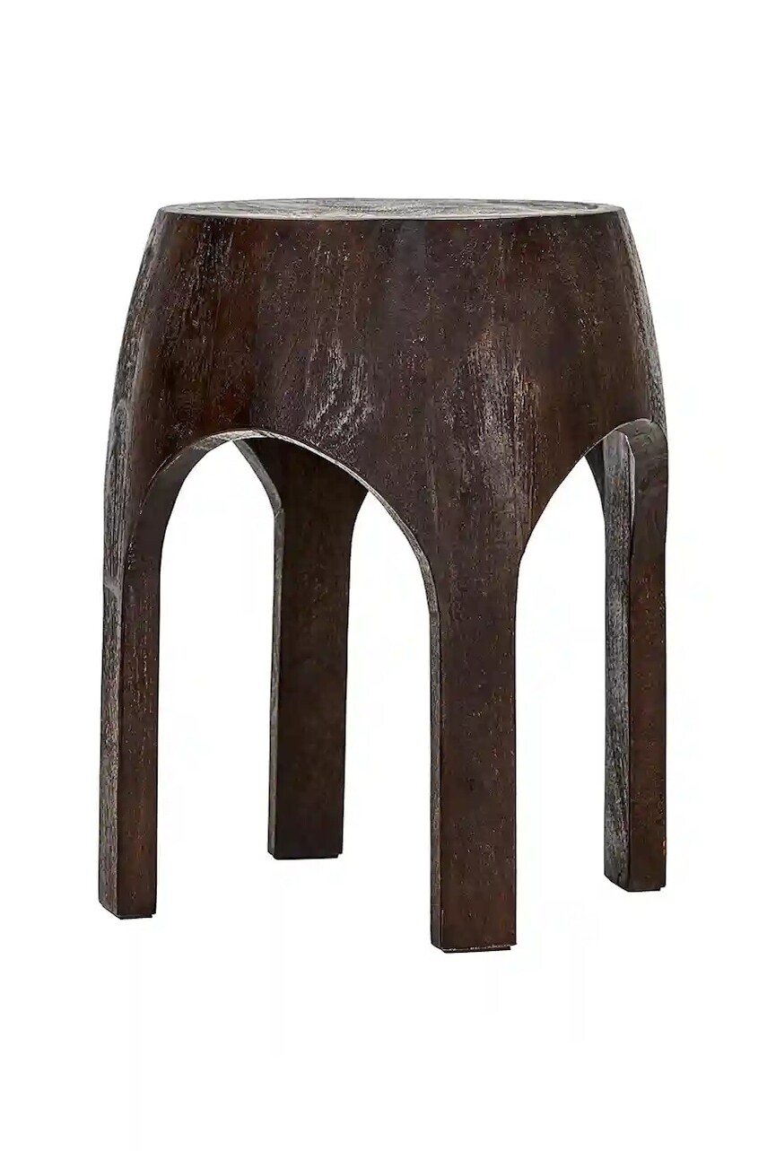 Stolík House Doctor HDWoda 46 x 36 cm hnedá farba