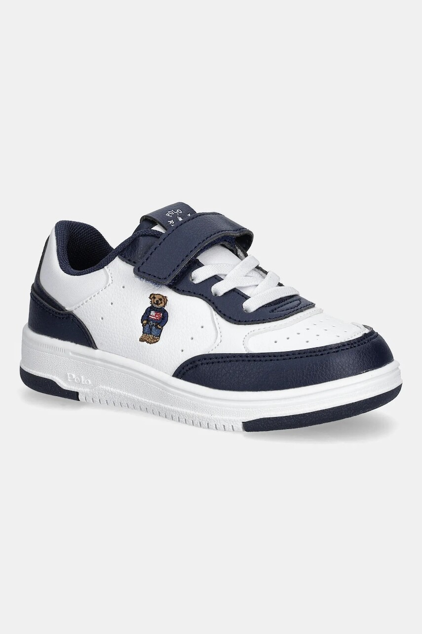 Detské tenisky Polo Ralph Lauren MASTERS COURT II PS tmavomodrá farba, RL03014104