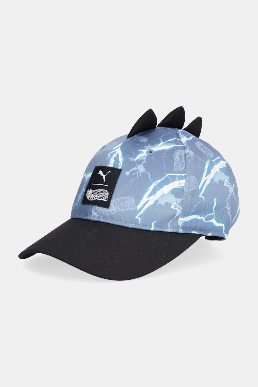 Detská baseballová čiapka Puma PUMA x HOT WHEELS BB Cap Jr modrá farba, 026563