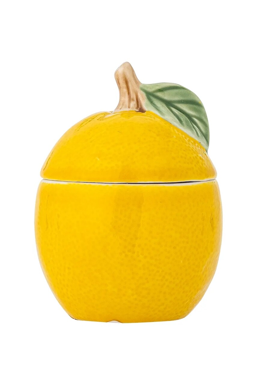 Nádoba s vekom Bloomingville Limone 220 ml žltá farba
