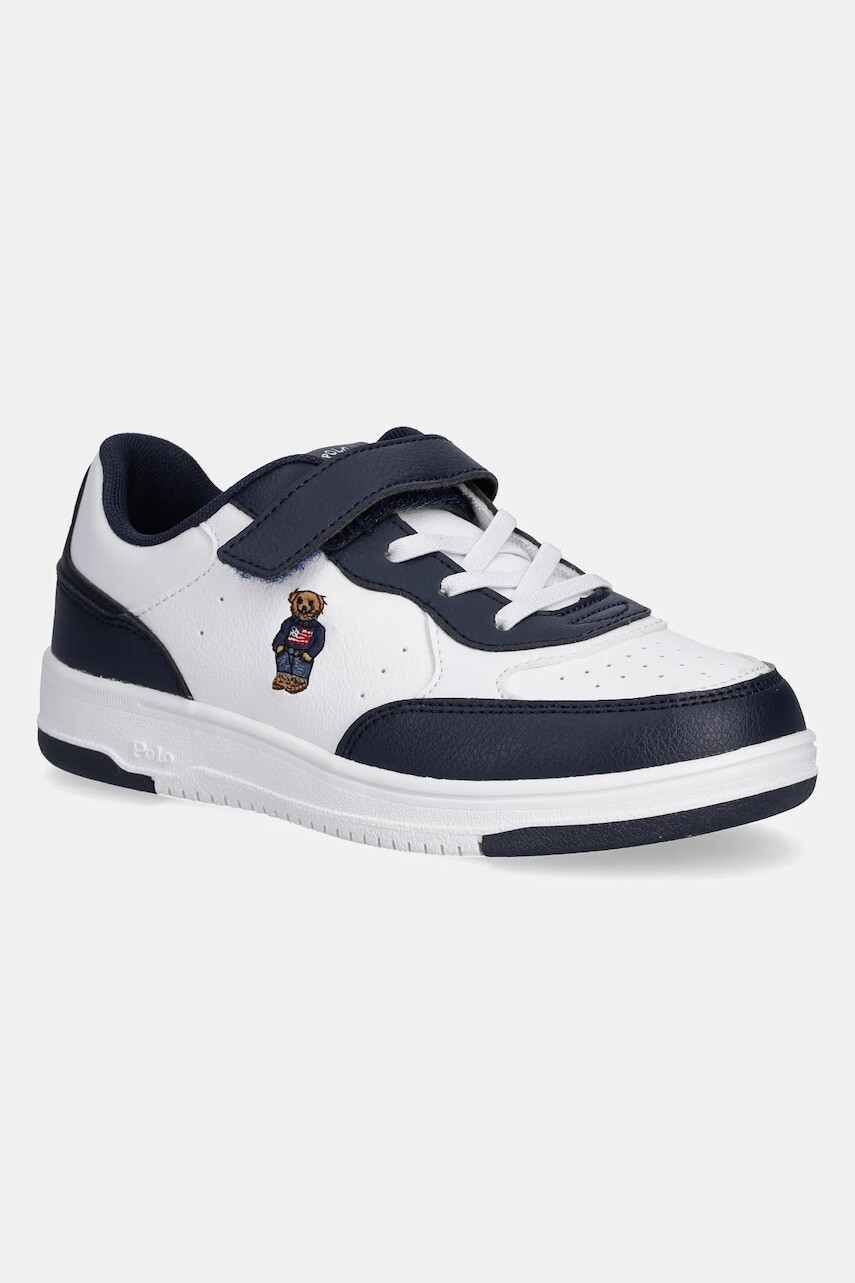 Detské tenisky Polo Ralph Lauren MASTERS COURT II PS tmavomodrá farba, RL03403101