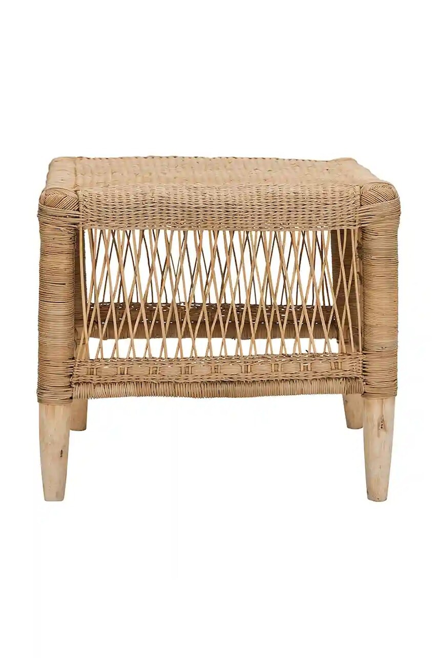 Stolík House Doctor HDRika 45 x 40 x 45 cm béžová farba