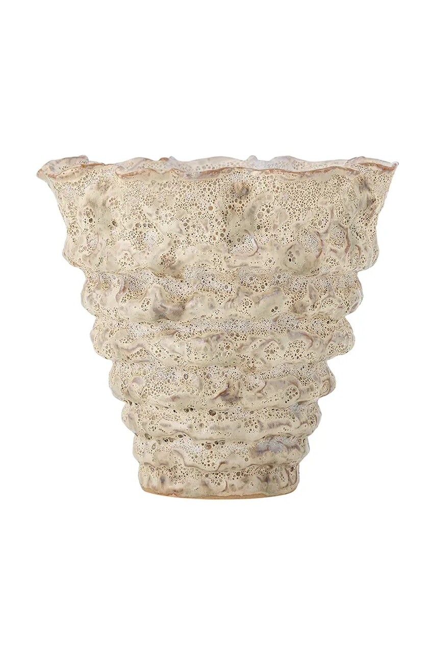 Kvetináč Bloomingville Colleen 22,5 x 21 cm biela farba