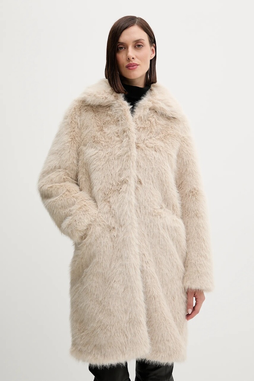 Kabát Bomboogie béžová farba, CW9192TFRL5