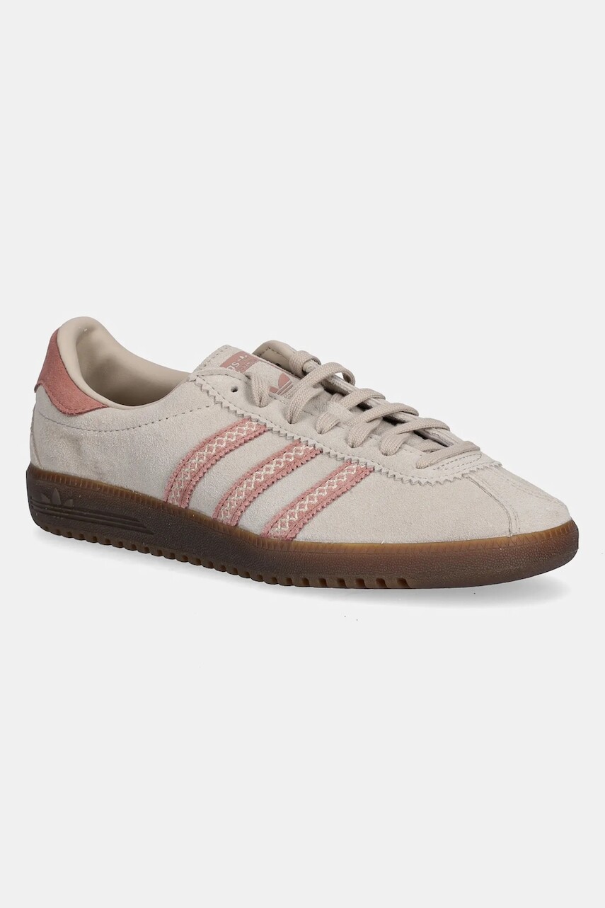 Semišové tenisky adidas Originals BRMD béžová farba, JS3967