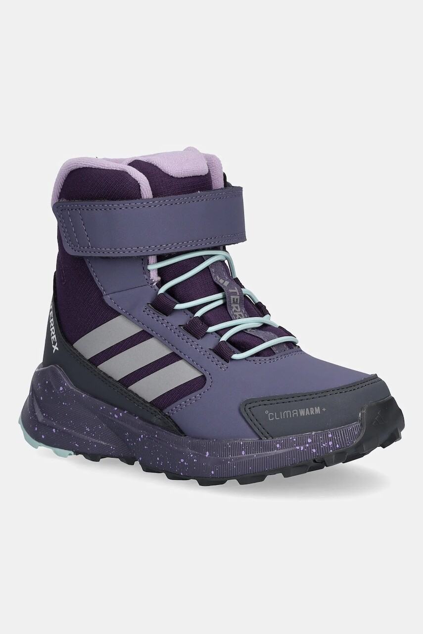 Detské topánky adidas TERREX TERREX TRAILMAKER 2 CW+ fialová farba, JS2935