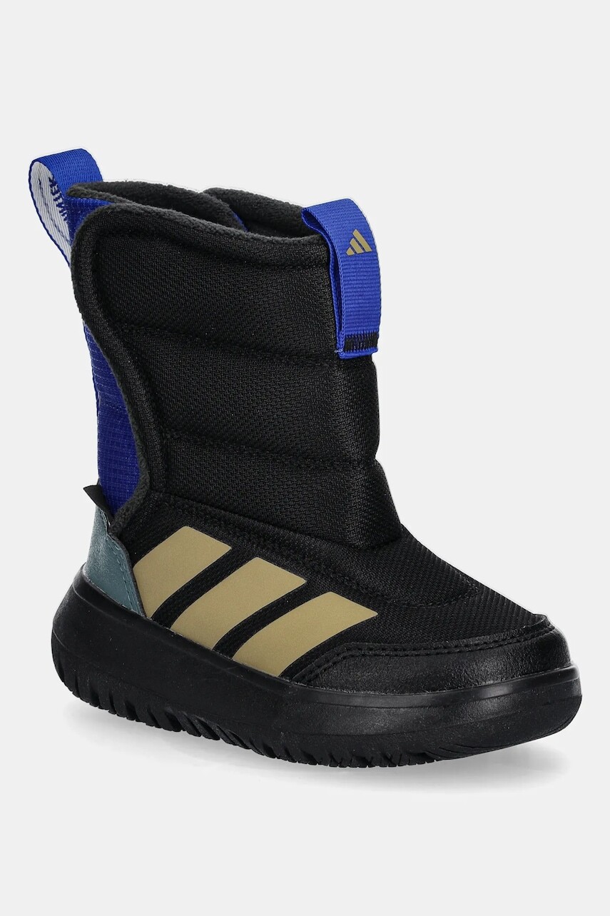 Detské zimné topánky adidas Winterplay čierna farba, JR9268