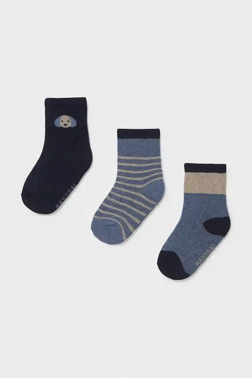 Kabát s prímesou vlny Mayoral tmavomodrá farba, 10009